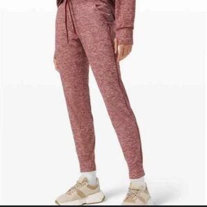 Lululemon Ready to Rulu Fleece Jogger Heathered Savannah SUPER SOFT NWOT